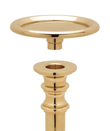 Solid Brass Gold Candlestick Holder | Taper Candle Holder